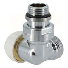 V175111CBDX Термоклапан трьохосьовий ХРОМ Ø1/2&Prime; х 24-19 DX (правий) FIRST CORNER Carlo Poletti Srl