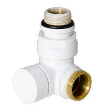 V74211EFSX Кран відсікаючий трьохосьовий  БІЛИЙ Ø1/2″ х 24-19 SX (лівий) CORNER Carlo Poletti Srl