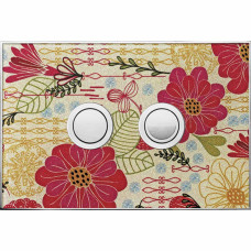 VS0878303 Клавіша (пневматика) FANTASY Flowers (матова кругла) Valsir S.p.A.
