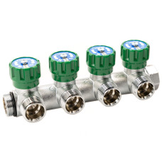 6300R8C0505V4A Розподільчний колектор FLEXUS 90° Ø3/4″ x 4 x 3/4″ EK (з ущільненням) GENERAL FITTINGS SPA
