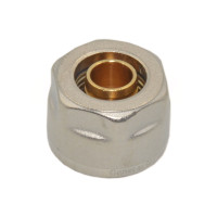 330080N051720A Гайка з ніпелем Ø17 х 2,0 х 3/4&Prime; нікель (ПЕ) GENERAL FITTINGS