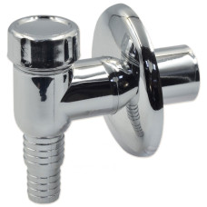 1208CR0000 Сифон для ПМ Ø 32 зовнішній з кулькою + розетка PP ХРОМ GoPlast S.r.l.