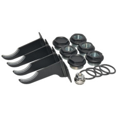 550148V Монтажний комплект (4 кроншт.) для алюмінієвого радіатора 1″ х 1/2″ BLACK COFFEE NOVA FLORIDA