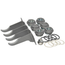 55014918 Монтажний комплект (4 кроншт.) для алюмінієвого радіатора 1&Prime; х 1/2&Prime; PURE METAL NOVA FLORIDA