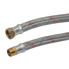 645963953800 AVC-Z DN19 Шланг прямий антивібраційний 3/4&Prime; х 3/4&Prime; ВЗ -5/+90 C° PN10 L=800 мм PARIGI