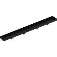 1136442 Решітка для душового лотку 600 мм AQUA AMBIENT STONE (під плитку) ЧОРНА Uponor GmbH