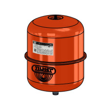 1300005000 Бак розширювальний CAL-PRO 50 л 3/4&Prime;G Ø407 H=530 мм 4 bar –10+99°C Zilmet S.p.A.