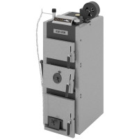 SE-MAX ІІ-20 Котел твердопаливний SOKOL 20 кВт (80 - 120 кв.м) сталь 6 мм, дрова/вугілля, верхнє спалювання METAL-FACH