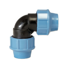 1006 UNIDELTA Коліно Ø20 PN16 PP-B (УФ захист)