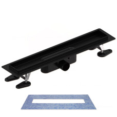 1136406 Душовий лоток з гідроізоляцією ЧОРНИЙ Ø50 30/1000 мм AQUA AMBIENT Uponor GmbH