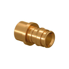 1047941 Перехідник латунний Pex Q&E Ø20 мм x Cu (пайка) Ø22 мм Uponor GmbH