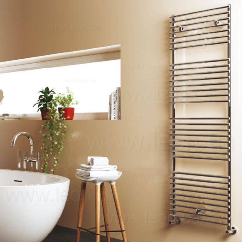 Дизайн-рушникосушарка Cordivari LEILA 1150 x 530 мм (підключення 500 мм) INOX