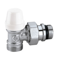 342402 Кран радіаторний відсікаючий М23 x 1,5 х 1/2″ кутовий 10 bar Caleffi S.p.a.