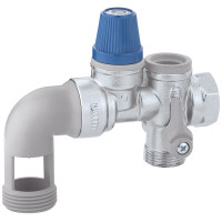 526153 Установка запобіжна для бойлера горизонтальна Ø3/4″ Max. 120°C 7 bar Caleffi S.p.a.
