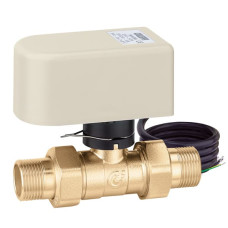 644258 Кран зоновий кульовий 2-ходовий з приводом Ø3/4″ 24 V -5÷110°C (10 c, 90° поворот) Caleffi S.p.a.