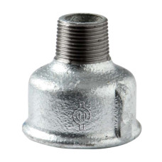 24625087 Перехідник оцинкований (білий чавун) Ø2″ х 1 1/2″ ВЗ Berg Montana