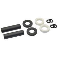 A54607EFS9005O Комплект трубок + накладок Ø38-Ø18-L70 мм BLACK MATTE Carlo Poletti Srl