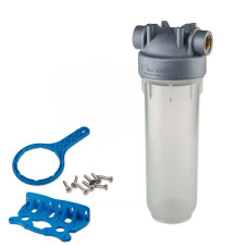 SA1380401 Фільтр-колба антимікробна DP MONO SANIC 3/4&Prime; OT (латунь) 10&Prime; 45°C 8 bar KIT Atlas Filtri s.r.l.