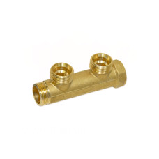 202E05050A Колектор Ø3/4&Prime; х 2 х 3/4&Prime; ЗР латунь ADZ brass I=50 мм BIANCHI F.LLI S.P.A.