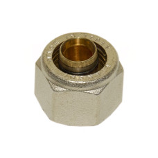 2190N00405 Гайка з ніпелем Ø16 х 2,25 х 1/2&Prime; (м.п.)  НІКЕЛЬ BIANCHI F.LLI S.P.A.