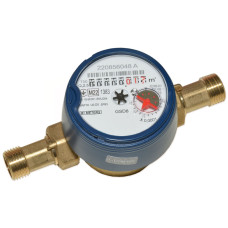 Лічильник води (скорочена база) зі штуцерами GSD8-I R 100 Ø1/2″ ХВ 0°С-50°С L=80 мм Qn= 2,5 м³/г B METERS S.R.L.