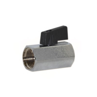 77000006 Кран міні кульовий NIAGARA Ø3/4″ ВВ 10 bar -10/+90°C Idrosanitaria Bonomi
