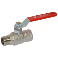 79570104 Кран кульовий посилений MISSOURI Ø1/2″ ВЗ PN40 –10°C/+95°C сталева ручка Idrosanitaria Bonomi