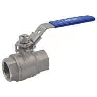 B3.622I020XFVPB0 Кран кульовий Ø3/4″ ВВ (нержавійка AISI 316)  PN63 -25/+180 °C Brandoni S.p.A.