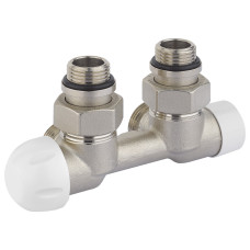 V137112Q Вузол термостатичний THERMO PIASTRE НІКЕЛЬ кутовий Ø1/2&Prime; З x 3/4&Prime; EK 50 мм Carlo Poletti Srl