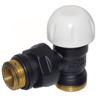 V141111EFS9005O Термоклапан кутовий BLACK MATTE Ø1/2&Prime; х 24-19 FIRST THERMO Carlo Poletti Srl