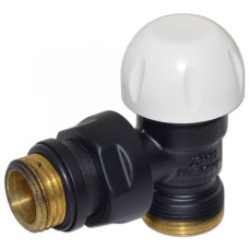 V141111EFS9005O Термоклапан кутовий BLACK MATTE Ø1/2&Prime; х 24-19 FIRST THERMO Carlo Poletti Srl