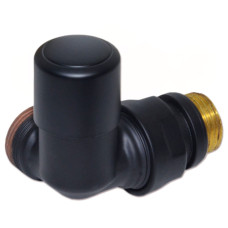 V174211EFS9005ODX Кран відсікаючий трьохосьовий BLACK MATTE Ø1/2&Prime; х 24-19 DX (правий) FIRST CORNER Carlo Poletti Srl