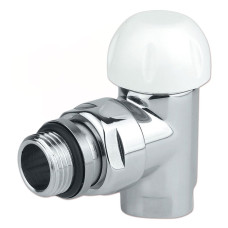 V31310B Термоклапан кутовий ХРОМ Ø1/2&Prime; CYLINDER THERMO Carlo Poletti Srl