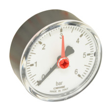 91469410 Манометр з індікатором Ø63 1/4″ 10 бар фронтальний Cewal S.p.A.