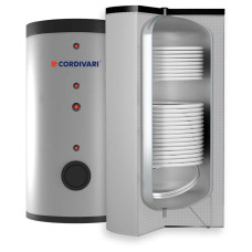 3134162320007 Бойлер 300 л BOLLY® 2 AP (2 збільшених ТО) WB (тверда незйомна ізол.) POLYWARM® Cordivari srl