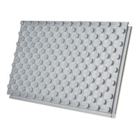 G5015H11EPS200 Панель ГРАФІТОВА теплоізоляційна для ТП H=11 мм (37 мм) EPS 200 1200 x 700 мм (крок 50 мм, труба 16, 17 мм) Errevi srl