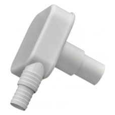 1209B00000 Сифон для ПМ Ø25/32 зовнішній пластиковий ABS БІЛИЙ GoPlast S.r.l.