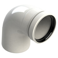 BB11371 Коліно для конденсаційних котлів Ø80 mm - 90° GROPPALLI S.R.L.