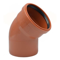 0123091 Коліно (зовнішня каналізація) Ø315 45° PVC (Ral 8023) REDI s.p.a.