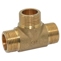 F129R001 Трійник латунний Ø1/4&Prime; ЗЗЗ FP Pattaroni