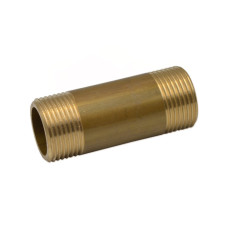 F195R023 Довгий ніпель латунний Ø1&Prime; x 80 мм FP Pattaroni