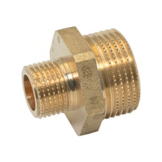 F591R009 Ніпель редукційний латунний Ø3/4&Prime; х 1 1/4&Prime; ЗЗ FP Pattaroni S.r.l.