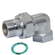 F802NR002 Збірка (прокладка) (нікель) кутова Ø1/2&Prime; ВЗ FP Pattaroni S.r.l.