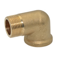 F92R000 Коліно латунне Ø1/4&Prime; ВЗ FP Pattaroni