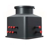 OZESRM044063 Розподільчий колодязь з колектором та витратомірами TERRA MINI 4 виходи PRAWTECH Sp. z o.o.