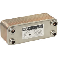 17B2073008 Теплообмінник ZB 207 (INOX AISI 316L) 30 пластин 2 x Ø1/2&Prime;G / 2 x Ø3/4&Prime;G -10/+120°C Zilmet S.p.A.