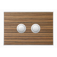 VS0876301 Клавіша (пневматика) WOOD Zebrano (глянцева кругла) Valsir S.p.A.