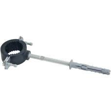 355/G 355304001 Хомут прогумований сталевий PRATIKO® 3/4&Prime; Ø26,5÷28 мм з кронштейном M8 x 100 мм RM