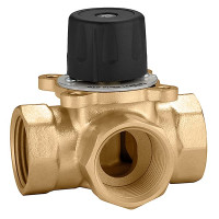 610600 Клапан секторний змішувальний 3-ходовий  Ø1&Prime; Pn=10 бар Kv=10 m³/h Caleffi S.p.a.