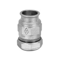 740A5003 Перехідник затискний оцинкований (білий чавун) Ø1/2″ В Atusa